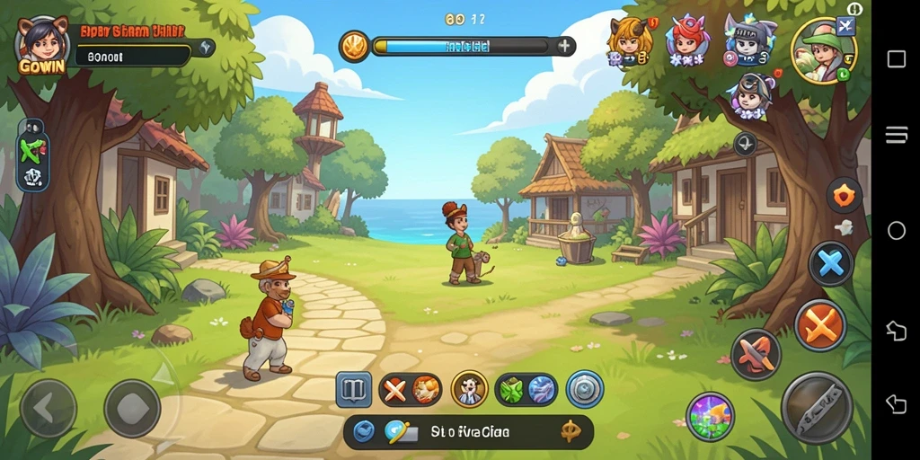 Tampilan gameplay GOWIN yang seru dan menantang.