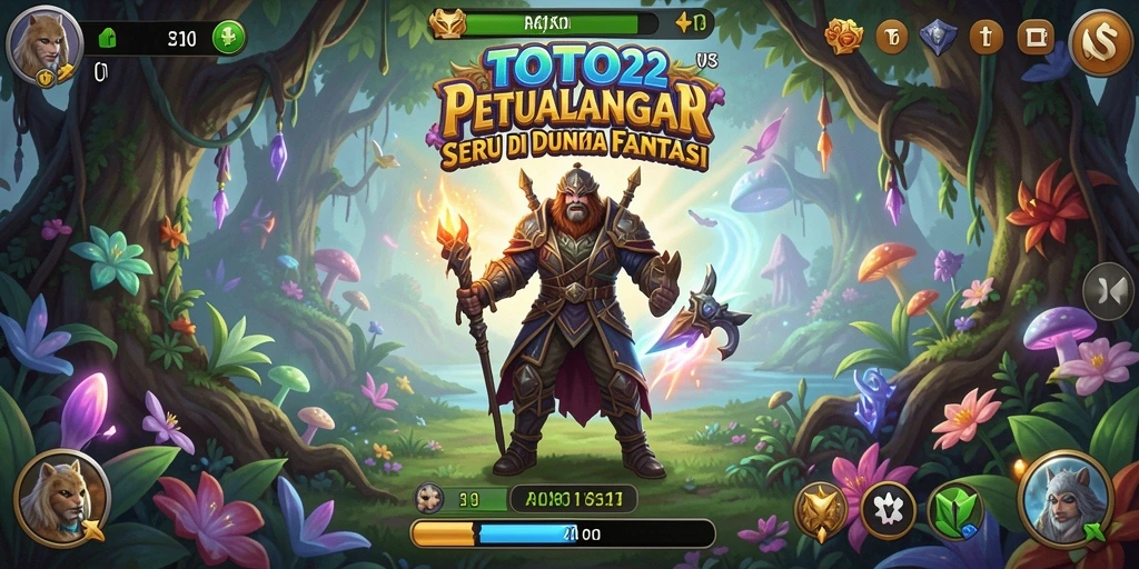 Screenshot gameplay TOTO22 yang menampilkan aksi petualangan seru.