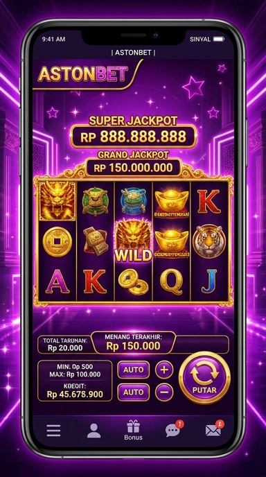 Screenshot fitur permainan menarik di Astonbet.