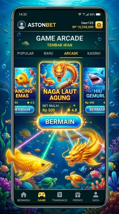 Informasi transaksi yang aman di aplikasi Astonbet.